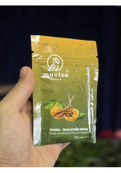 Mucize Portakal-tarçın Aromalı Kürdan Refill Doypak Değişik Meyve Tatlarında Nefes Ferahlığı