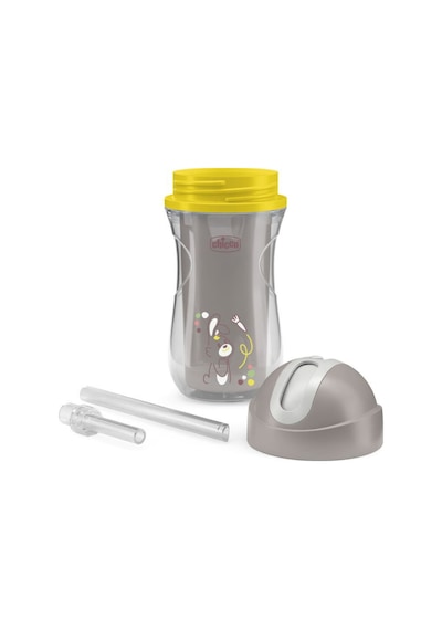 Chicco Spor Pipetli Bardak Unisex Gri Gri