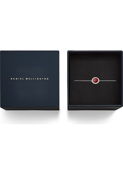 Audrey Bracelet Red Agathe Silver Silver