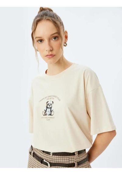 Koton Kadın T-shirt 5sal10069ık-29854