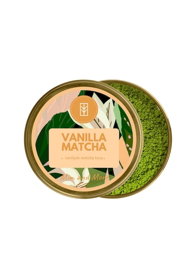 Mim And More Matcha  Set - Berry Matcha 25 G + Vanilla Matcha 25 G + Saf Matcha 25 Gr
