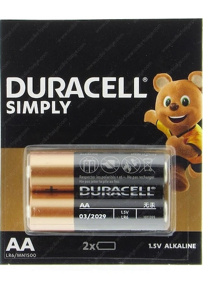Duracell Alkalin Aa Kalın Kalem Pil 2 Adet