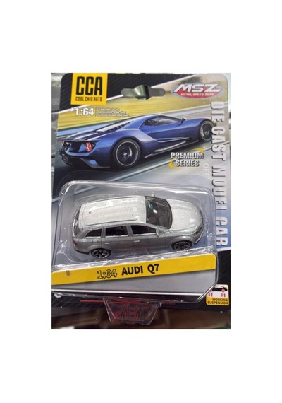 Premium Series Audi Q7 Gümüş 1/64 Model Araba
