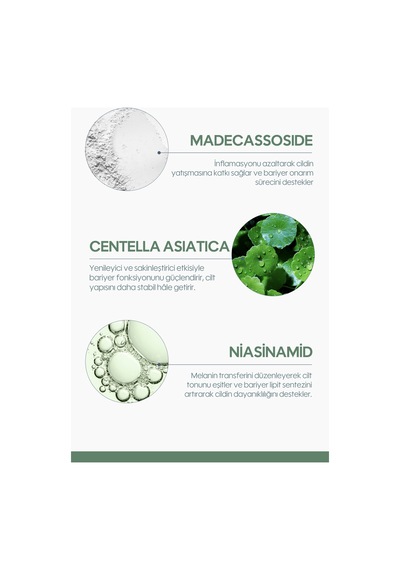 Cıcabalance Cream 50 Ml Tüm Cılt Tıplerı Madecassosıde & Nıasınamıd