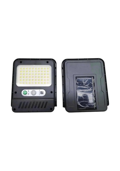 60 Led 3 Mod Güneş Enerjili Sensörlü Dış Mekan Solar Sokak Bahçe Lambası Beyaz Işık Yx-607