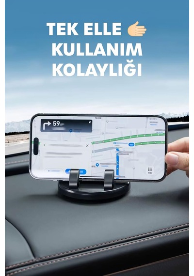2 İn 1 Araç Park Telefon Numaratörü + Telefon Tutucu Parkmatik Araç Park Telefon Numarası Aparatı 2 Mixed