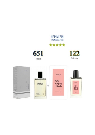 651 + 122 Erkek/kadın Parfüm Edp 50 Ml Fresh/oriental - Mnms65112 Baharat