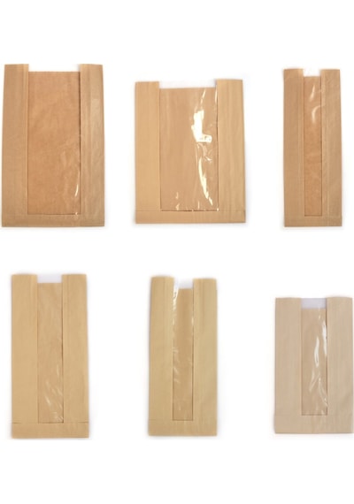 Anadolu Kağıtçılık 12X28Cm Pencereli Şamua Kese Kağıdı 10 Kg