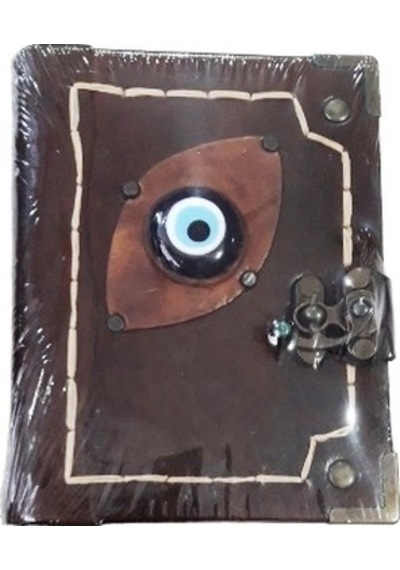 El Yapımı Deri Defter 12 x 17 CM 150 Yaprak N11.1153
