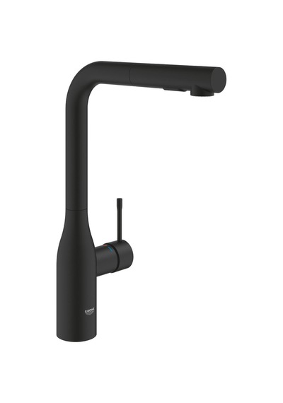 Grohe Essence Tek Kumandalı Eviye Bataryası - 30504KF0 Siyah