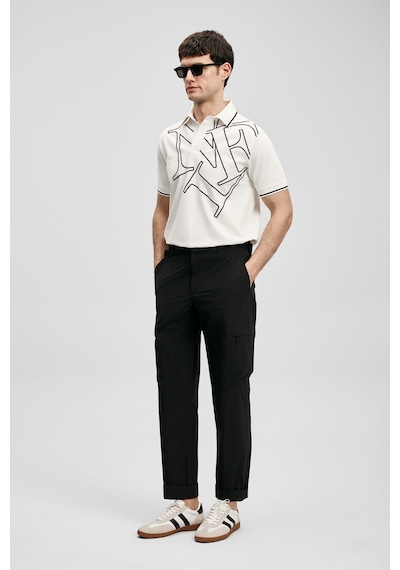 Lufian Parker Erkek Polo Yaka T-shirt 111040246 Ekru