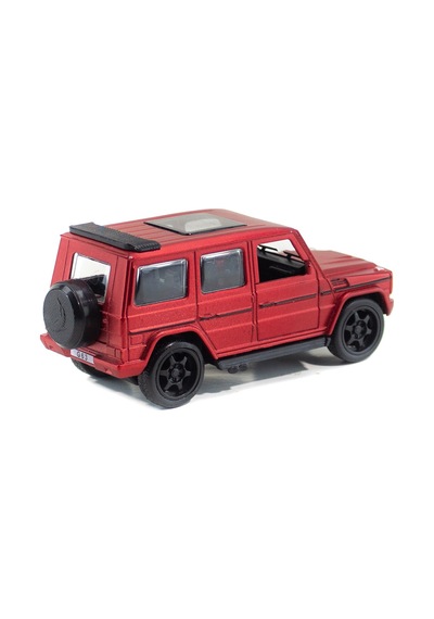 Metal Mercedes G63 Çek Bırak Model Araba Kırmızı Işıklı 12 Cm