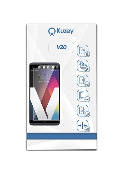 LG Uyumlu V20 Temperli Ekran Koruyucu Kırılmaz Cam (535114023)