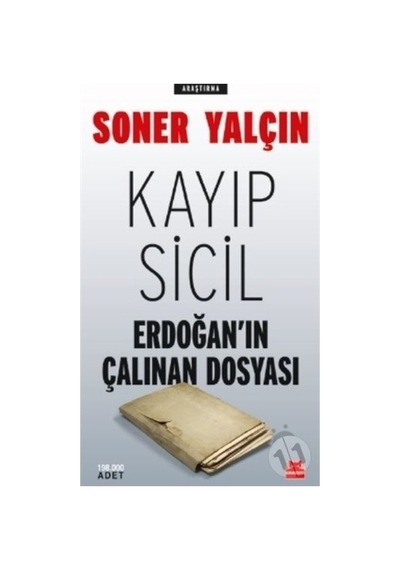 Kırmızı Kedi Yayınları Kayıp Sicil Erdoğanın Çalınan Dosyası