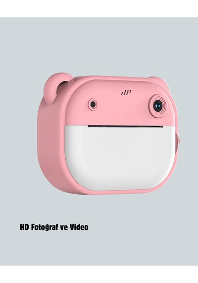 Termal Baskılı Hd Şipşak Kamera 24mp Çift Lensli 32gb Hafızalı Çok Renkli