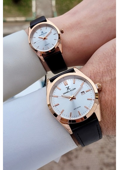 Daniel Klein Dkıste2399 Sevgili Çift Kol Saati Rose Gold