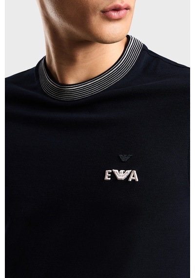 Emporio Armani Erkek T Shirt Em002965 Af12955 Ub118 Lacivert Lacivert