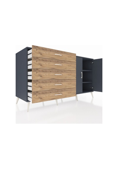 Kronos Konsol 2 Raflı 5 Çekmeceli 2 Kapaklı 176x59x99 Antrasit-antrasit/çam Antrasıt/atlas Çam - Antrasıt Kronos Konsol 2 Raflı 5 Çekmeceli 2 Kapaklı 176x59x99 Antrasit-antrasit/çam Antrasıt/atlas Çam - Antrasıt