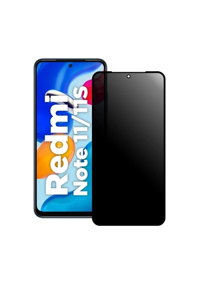 Xiaomi Redmi Note 11s - Uyumlu Privacy Hayalet - Temperli Cam Ekran Koruyucu - Anti Static Esd Hd