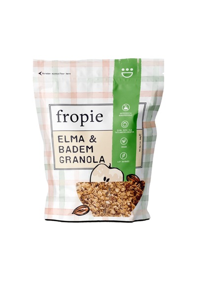 2 Adet Fropie Elma & Badem Granola 360 G