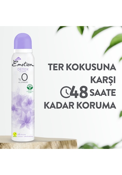 Emotion  Floral Kadın Sprey Deodorant 6 x 200 ML