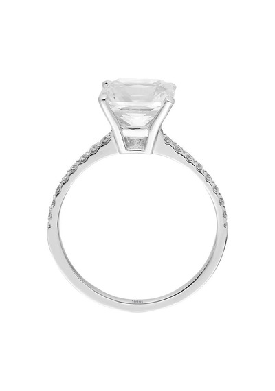 Sirius Pırlanta Ve Radyan Kesim Topaz Tektaş Yüzük 0841R0020