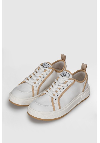 Lufian Bradd Erkek Sneaker Ayakkabı Bej Bej 111230313100550