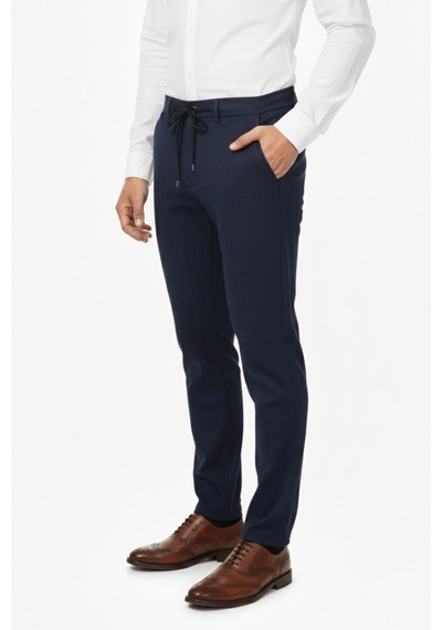 Erkek Kışlık Jogger Regular Fit Pantolon 1256 Bgl-st04973 Lacivert