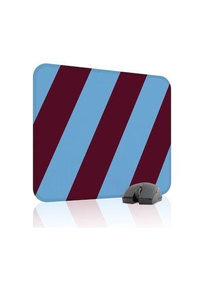 Bordo Mavi 48x40 Xl Taraftar Gaming Oyuncu Mouse Pad Kaymaz Taban Büyük Klavye Fare Altlığı Şerit