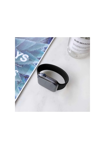 Apple İle Uyumlu Watch 42mm 44mm 45mm 49mm 1/2/3/4/5/6/se/se2/7/8/9/ultra 1/2 Solo Loop Small Kordon Gri Çok Renkli