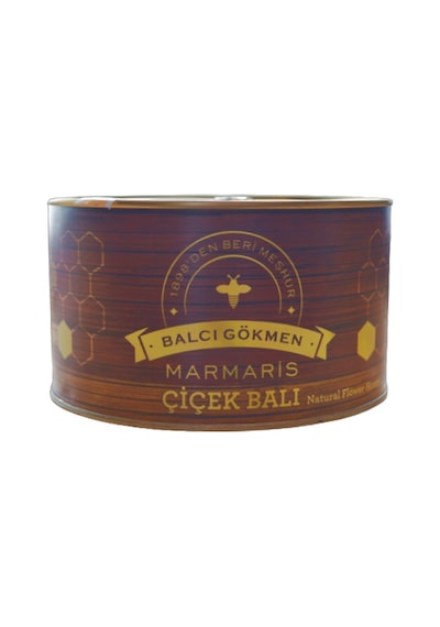 Gökmen Süzme Çiçek Balı Teneke (1800 gr.)