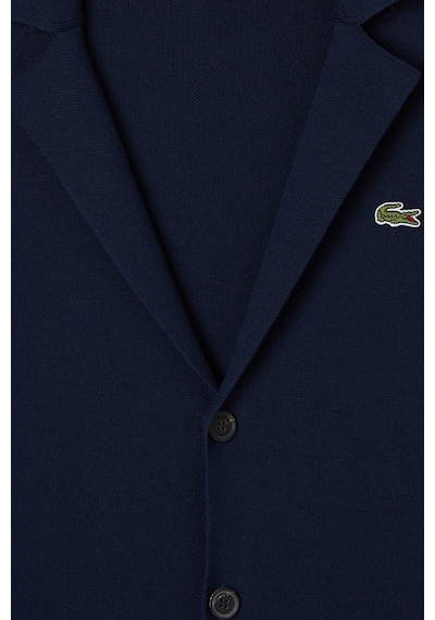 Lacoste Men's Classic Fit V Neck Cardigan Erkek Classic Fit V Yaka Triko Hırka Lacivert Lacivert