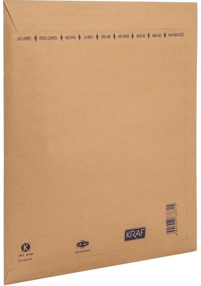 Kraf Hava Kabarcıklı Zarf K 37x45 CM 10'lu Paket