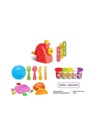 04101 Art Craft Makarna Oyun Hamur Set 280 Gr Çok  Renkli