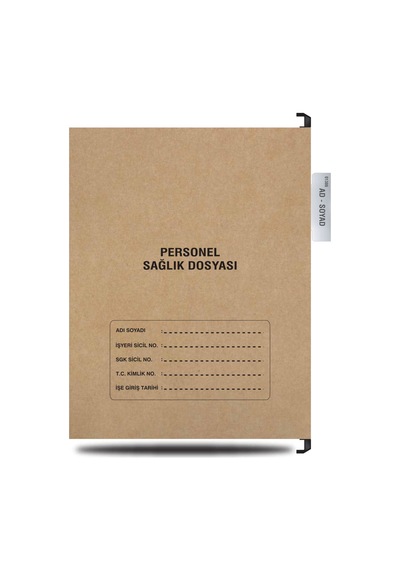 Personel Sağlık Dosyası Ekg Zarflı 25 Adet Diğer