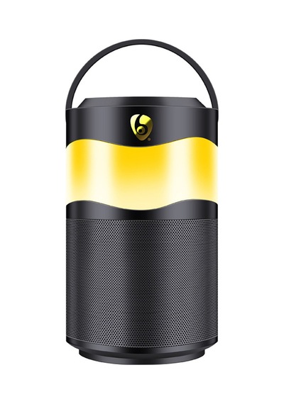 Thentech Taşınabilir Akıllı Bluetooth Müzik Hoparlörü Dahili 1800mah Batarya 5w Hoparlör Siyah