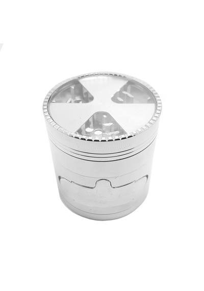 Çekmeceli 60 MM Silver Grinder Herbal Parçalayıcı  Pz38slv