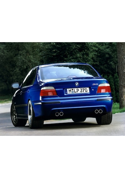 BMW 5 SERİSİ E39 1996-2003 M5 BAGAJ LOGOSU KROM