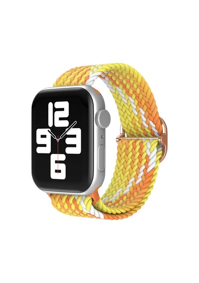 Apple Watch 38mm Star Kordon - Turuncu-sarı