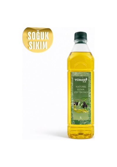 Türer Natural Sızma Zeytinyağı Yeni Sezon 1 Lt