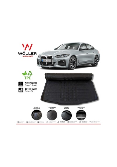 Bmw 4 Serisi Bagaj Havuzu Gran Coupe G26 2021 Sonrası 3d Ultraflex Esnek