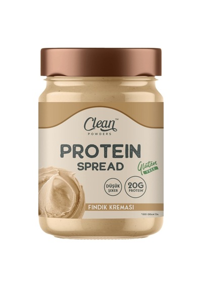 Clean Powders Protein Spread Fındık Kreması 350 G - 5 Adet Tarı