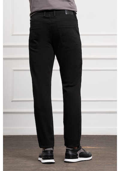 Morven Erkek Siyah Mevsimlik Pamuk 5 Cep Dynamic Fit Jean Pantolon 25ms003027001 Siyah