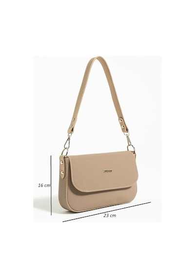Just Polo Kadın Krem Camel El Ve Omuz Çantası 346005mh Vizon