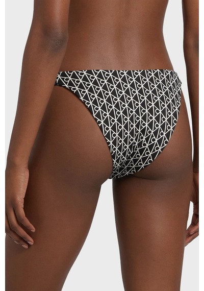 Calvin Klein Logolu Bikini Altı Lv00q6120632n Bayan Bikini Altı Lv00q61206 32n Siyah-beyaz