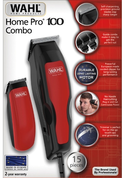 Wahl 1395-0466 Home Pro 100 Combo Saç Kesme Makinesi + Mini Düzeltici