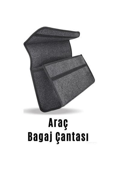 Oto Bagaj Düzenleyici Araç Içi Organizer Araba Bagaj Çantası Keçe Aksesuar Düzenleme Çantası