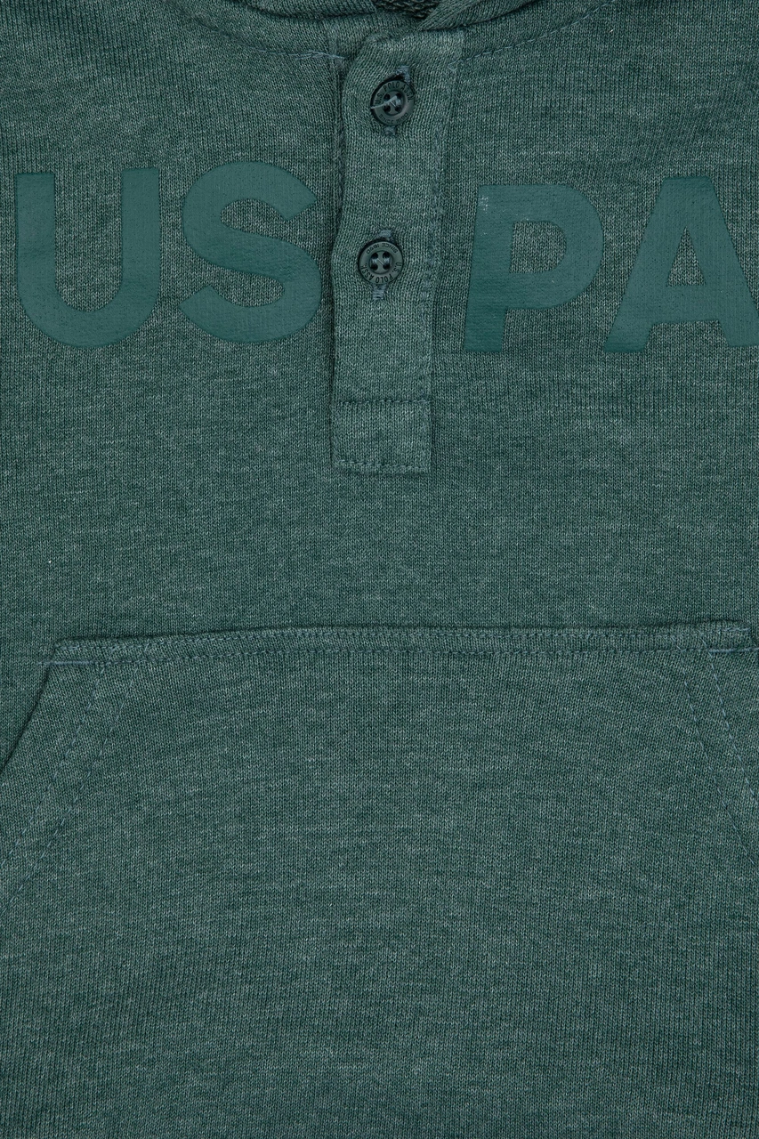 U.s. Polo Assn. Erkek Çocuk Koyu Yeşil Sweatshirt 50316487-vr079 Koyu Yesıl
