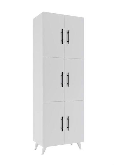 Ae-3010 Nehir Beyaz Çok Amaçlı Mutfak Dolabı & Banyo Dolabı, Kile
