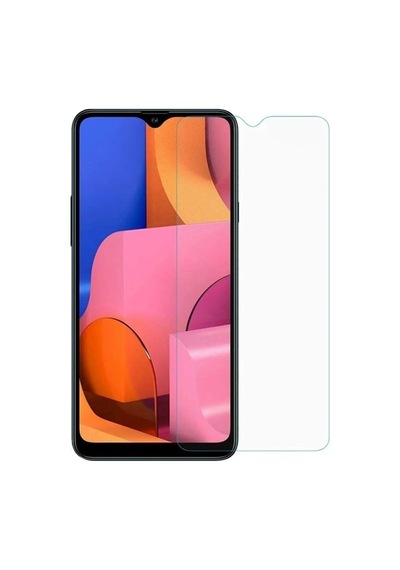 Hubrendy Tedarik Samsung  Galaxy A02 Uyumlu Premium Ekran Koruyucu 9h Sert Temperli Kırılmaz Cam Koru